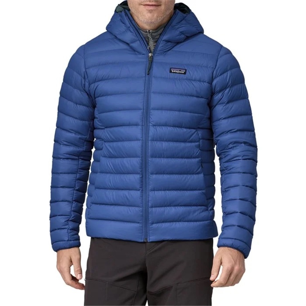 Men's Down Sweater™ Hoody - size: MED, color: Passage Blue, Brand New